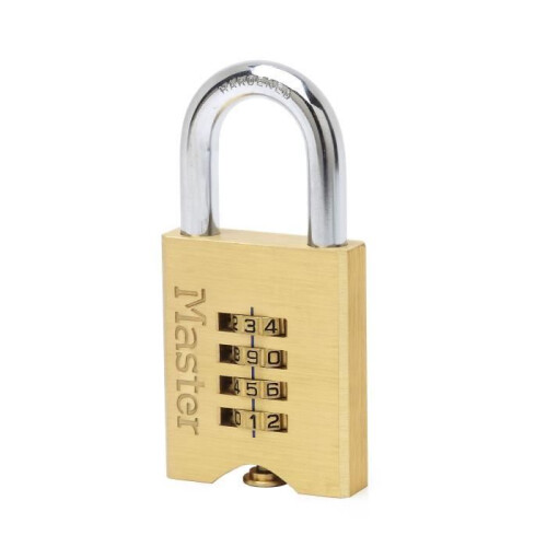 Master Lock Master Lock 651EURD Cadenas laiton Combi 50 mm