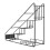 4 Bottle Wire Diplay Rack/ Syrup Rack Coffee Storage Rack Multifunction Milk Tea Cup Rack Display 6