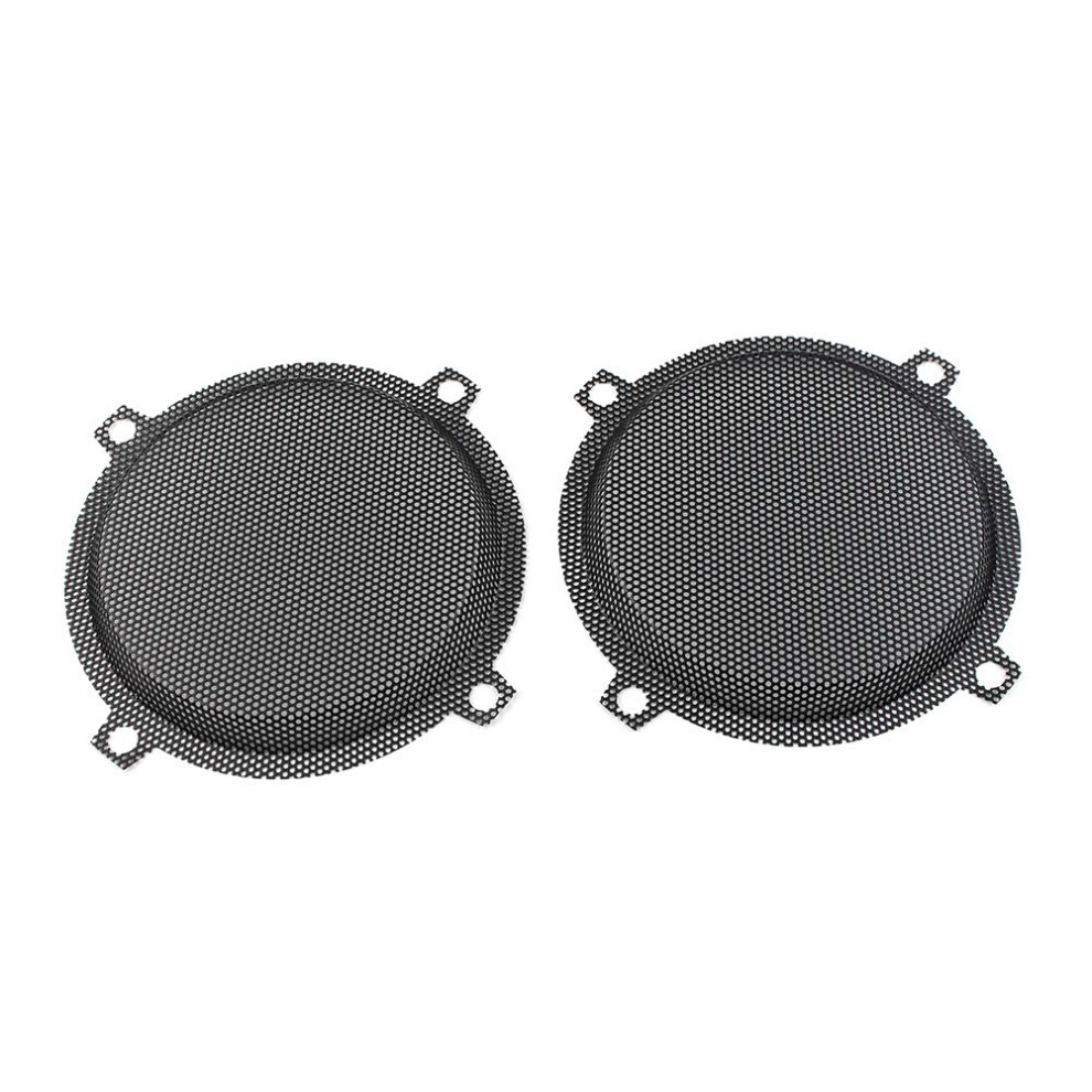 5.25 Inch Rear Speaker Grill Cover For Harley Davidson Electra Glide Flht Flhtc 19972013 Black 9771547257745