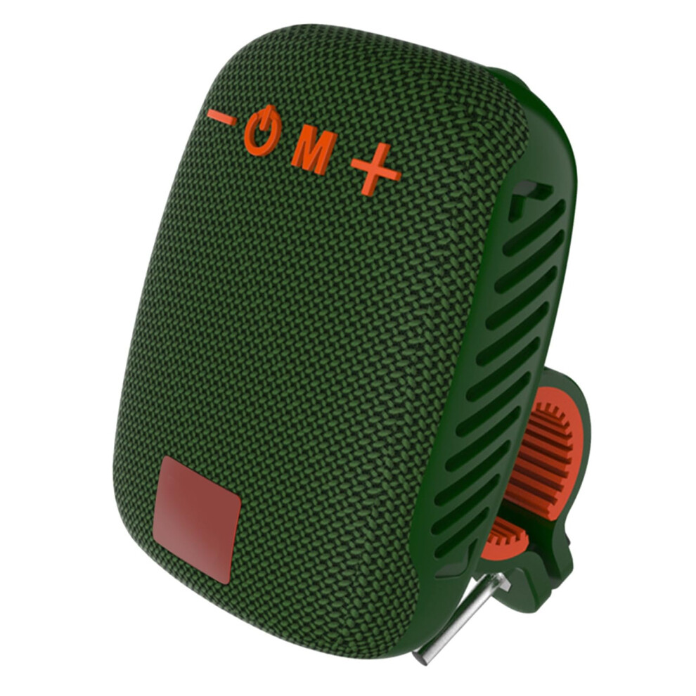 Bluetooth Waterproof Bike Speaker Ipx5 With Fm Radio And Rechargeable Battery For Cycling Dark/Green 9771547257752