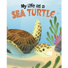 My Life as a Sea Turtle by John Sazaklis Hardcover Book