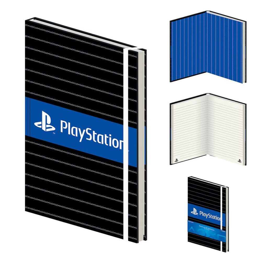 Playstation Pinstripe Notebook