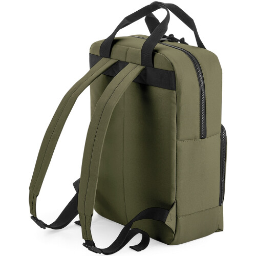 BagBase (One Size, Military Green) Bagbase Cooler Recycled Backpack 1