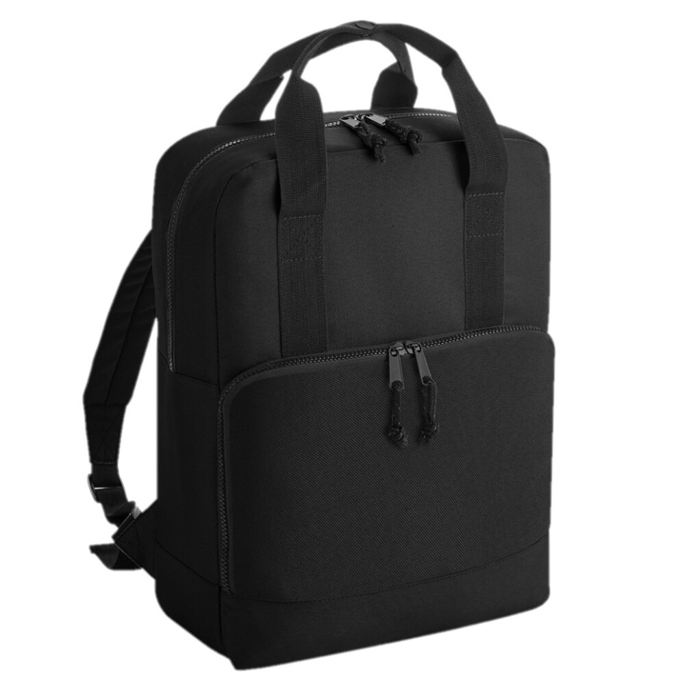 Bagbase (One Size, ) Cooler Recycled Backpack Black