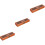 3Pièces Boîtes En Bois Pour Harmonica Protection Durable Marron Clair 9