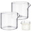 10Stk Einfacher Milchbehälter Transparent Für Und Café 4