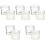 10Stk Einfacher Milchbehälter Transparent Für Und Café 8