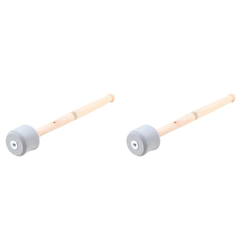 2Stk Komfortable Holz Drumsticks Grau Für Anfänger Musikperformance 1