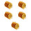 5Sets Goldene Servierplatten Mit Aufbewahrungsrack Für Snacks Und 7