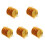 5Sets Goldene Servierplatten Mit Aufbewahrungsrack Für Snacks Und 2