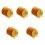 5Sets Goldene Servierplatten Mit Aufbewahrungsrack Für Snacks Und 3
