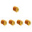 5Sets Goldene Servierplatten Mit Aufbewahrungsrack Für Snacks Und 5