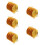 5Sets Goldene Servierplatten Mit Aufbewahrungsrack Für Snacks Und 11