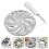 2Sets Austernplatten Zum Servieren Und Lagern, Silber 10
