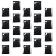 100Stk Mikrofaser Reinigungstücher Schwarz, Ideal Für Glas & Geräte