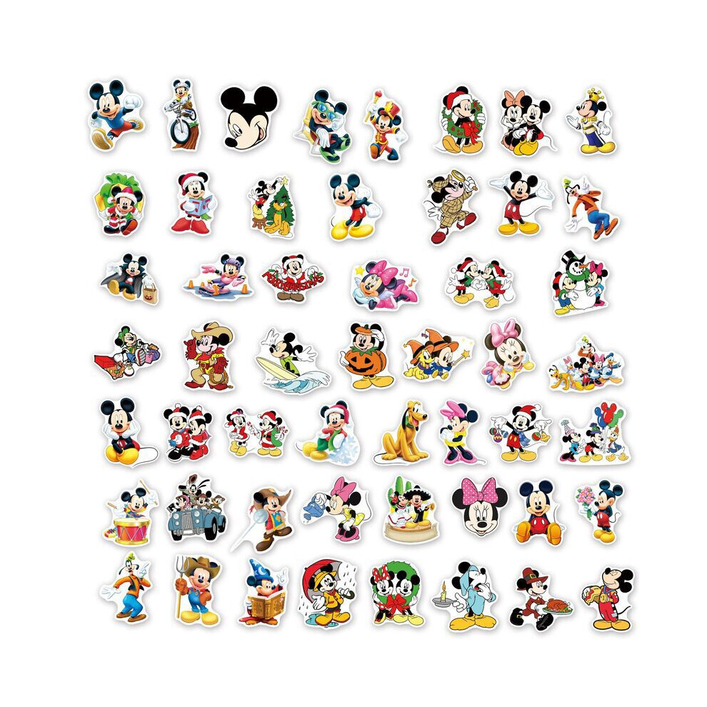 Minnie Mouse Stickers Waterproof Suitcase Guitar Computer 50pcs Car