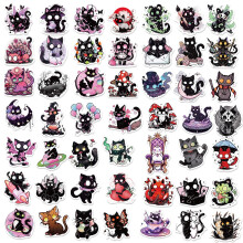 Diy Waterproof Cat Sticker Set 50 Adorable Designs For Guitars More And Notebooks