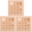 3Stk Kinder Schiebepuzzle Holz Lernspielzeug Khaki Farbe 10