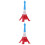 2Stk Metall Eiffelturm Ornament 6