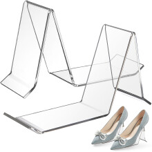 6Stk Transparentes Schuhregal Acryl Schuhpräsentation Für Einzelhandel