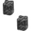 2Sets Schwarze Elastische Bänder Haltbare Multifunktion 5