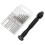 22Pièces Ensemble Perceuse Main Acier Carbone Usage Hobby Couleurs Variées 2