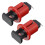 20Stk Breaker Locking Accessory Rot Pa Nylon Sicherheitsbügel Zuhause 1
