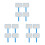 12Pièces Tableau Main Effaçable Mousse Score Vote Classe 5