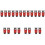 20Stk Breaker Locking Accessory Rot Pa Nylon Sicherheitsbügel Zuhause 6