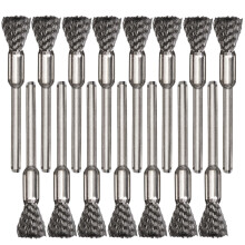 12Pièces Grill Barbecue Nettoyage Facile Acier Durable Argent