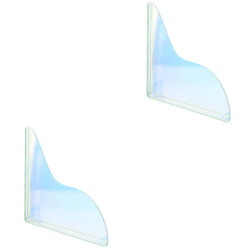2Stk Eckspritzschutz Aus Für Waschbecken & 2