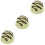 3Pièces Décoration Boules De Glace Fausse Vert PVC Usage Polyvalent 7