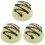 3Pièces Décoration Boules De Glace Fausse Vert PVC Usage Polyvalent 4