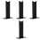 4Pièces Support Casque Noir Design Détachable Gaming 5
