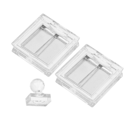 3Ensembles Boîte Transparent Palette Ombres Poudre