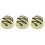 3Pièces Décoration Boules De Glace Fausse Vert PVC Usage Polyvalent 6