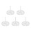 10Pcs Egg Steamer Rack High Heat Resistant Egg Poaching Pan 10