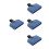 4Pcs Lightweight Blue Latin Percussion Drum Blocks Replacement Set 7