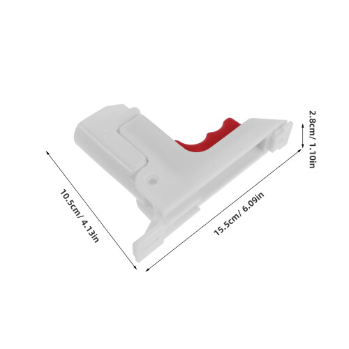 Multi Plastic Bed Rail Adjustable Drop Mechanism with Safety Lock 2
