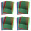 36Pcs Colored Acrylic Sheets PVC Light Diffuser Film Assorted Colors 6