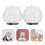 2Pcs Adjustable Transparent Cat Muzzle Bite-Proof Grooming Hood 10