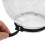 2Pcs Adjustable Transparent Cat Muzzle Bite-Proof Grooming Hood 9