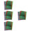 36Pcs Colored Acrylic Sheets PVC Light Diffuser Film Assorted Colors 8