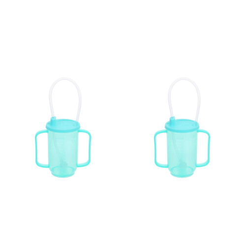 2Pièces Verres Adaptés Ciel Avec Couvercle Pour Aînés 2