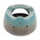 3Pcs Elegant Ceramic Tea Light Warmer Base for Desk and Dining 3
