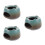 3Pcs Elegant Ceramic Tea Light Warmer Base for Desk and Dining 9