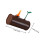 1Pc Coffee Kitchen Plastic Bag Organizer Wall-Mounted Storage Case 2