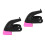 2Sets Stable Rubber Roller Skates Brake Pads with Noise Reduction 5
