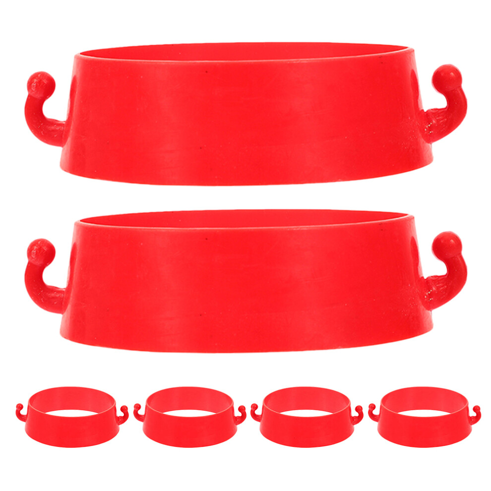30Pcs Durable Plastic Cone Connectors For Road And Parking Barriers 302429845096