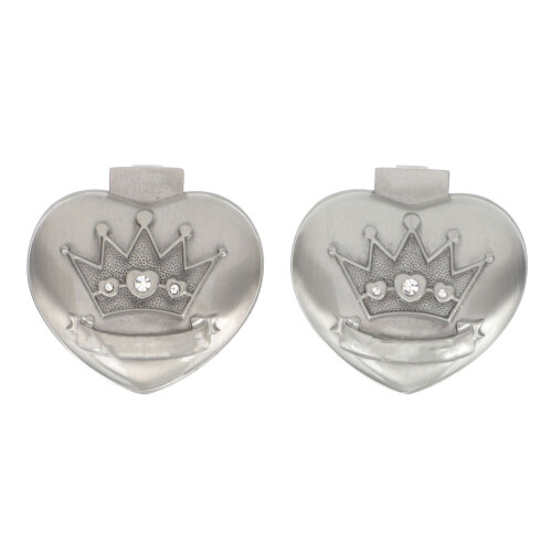 4Pcs Baby Teeth Organizer Silver Alloy Tooth Collection Box